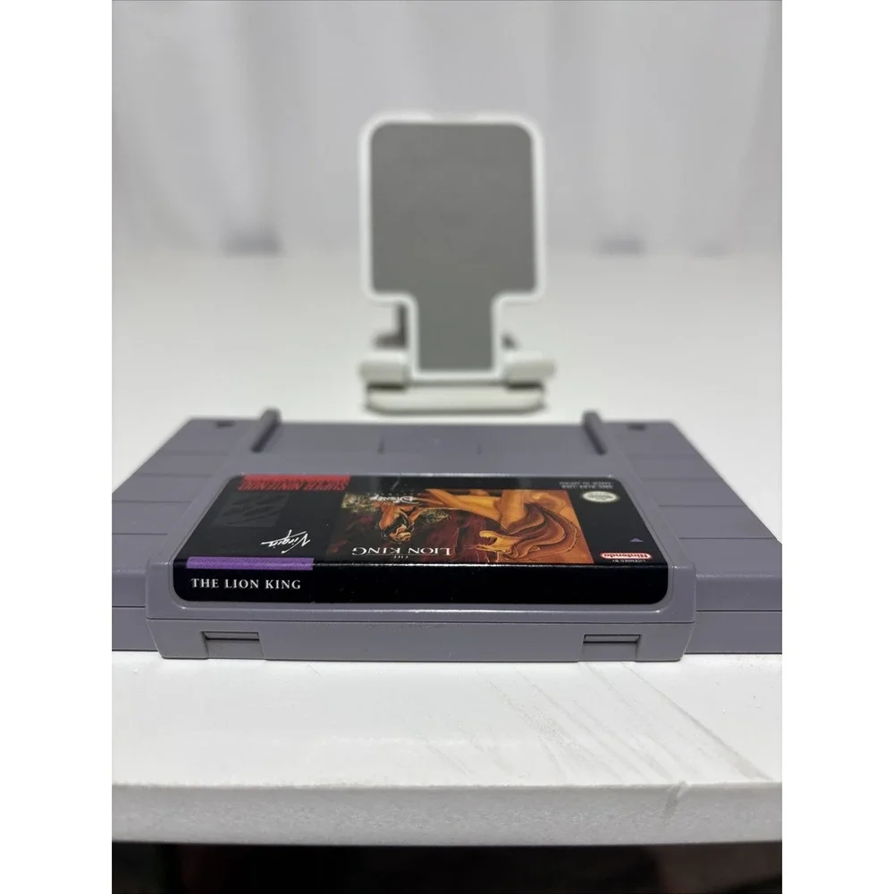 Nintendo SNES The Lion King GAME CARTRIDGE ONLY Tested Works Disney‎